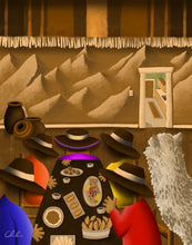 Load image into Gallery viewer, Around the Dinner Table Print