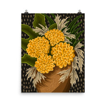 Load image into Gallery viewer, Yellow Marigolds Print