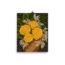 Load image into Gallery viewer, Yellow Marigolds Print