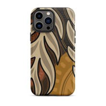 Load image into Gallery viewer, Cream Leaf - Tough iPhone Case