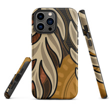 Load image into Gallery viewer, Cream Leaf - Tough iPhone Case