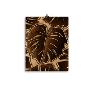 Monstera - Brown Leaf