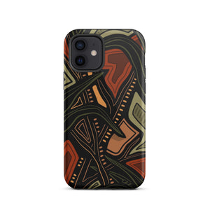 Abstract Jungle - Tough iPhone Case
